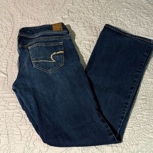 American Eagle Outfitters Dark Blue Boot Cut Jeans